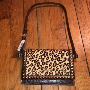 NWT Micheal Kors clutch with small strap